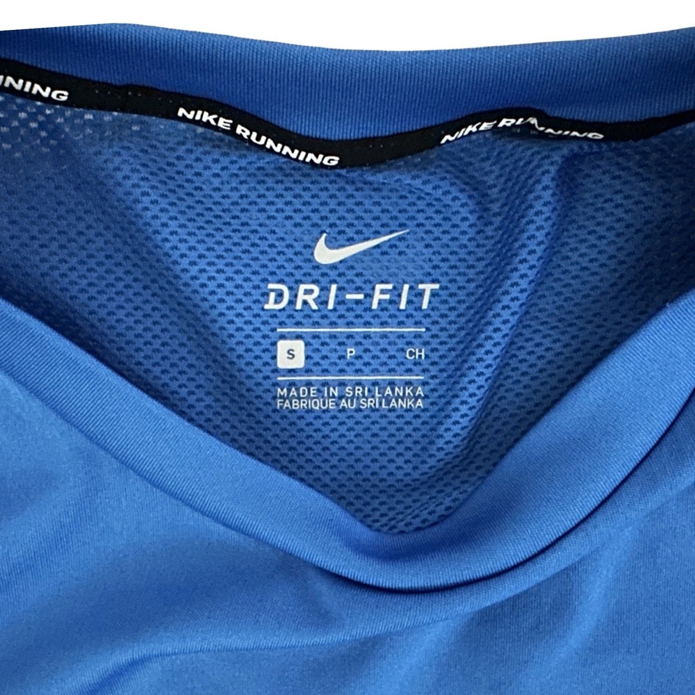 Nike Women's S Blue Dri-FIT Athletic Running Racerback Tank Top AT4210-403 - Picture 8 of 12